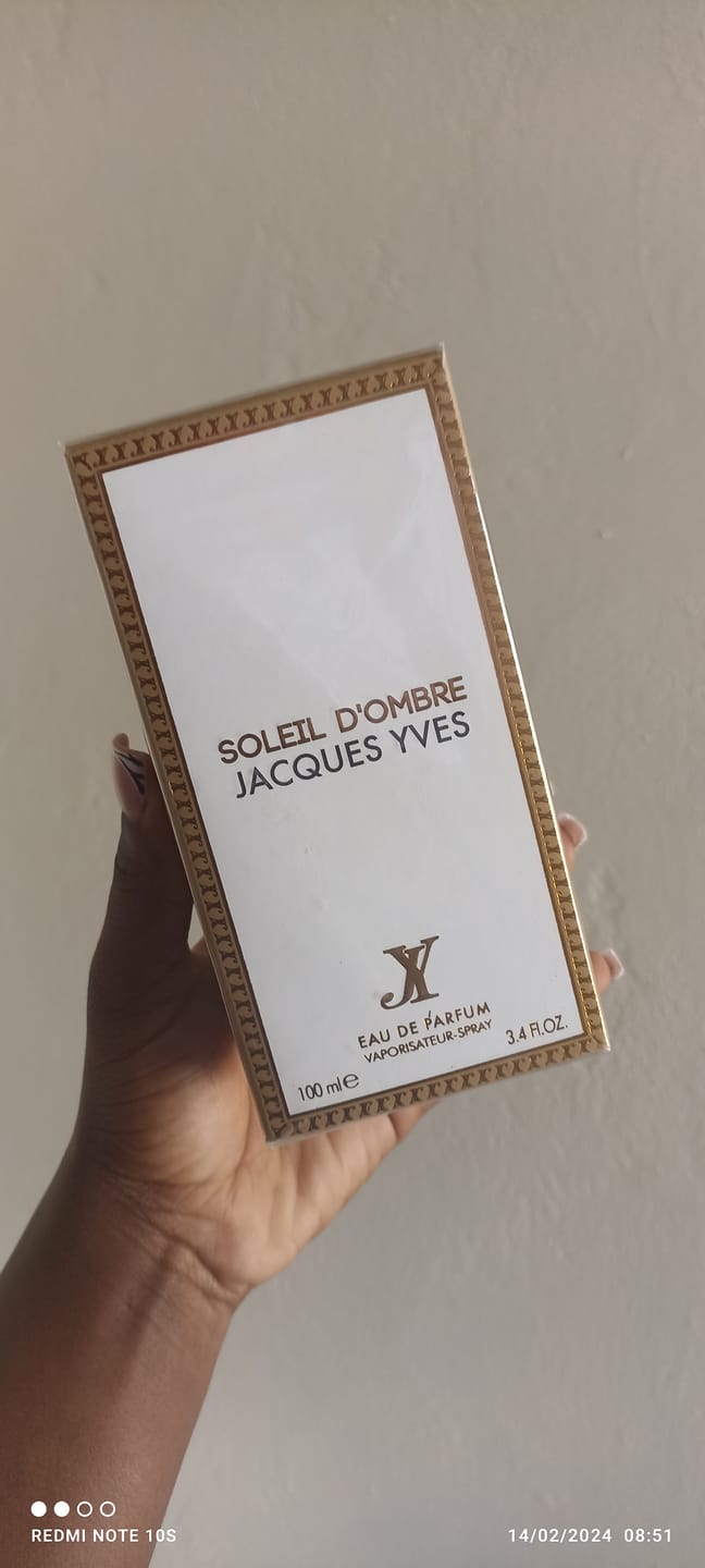 Customer photo review of Soleil D’Ombre Jacques Yves EDP perfume 100ml