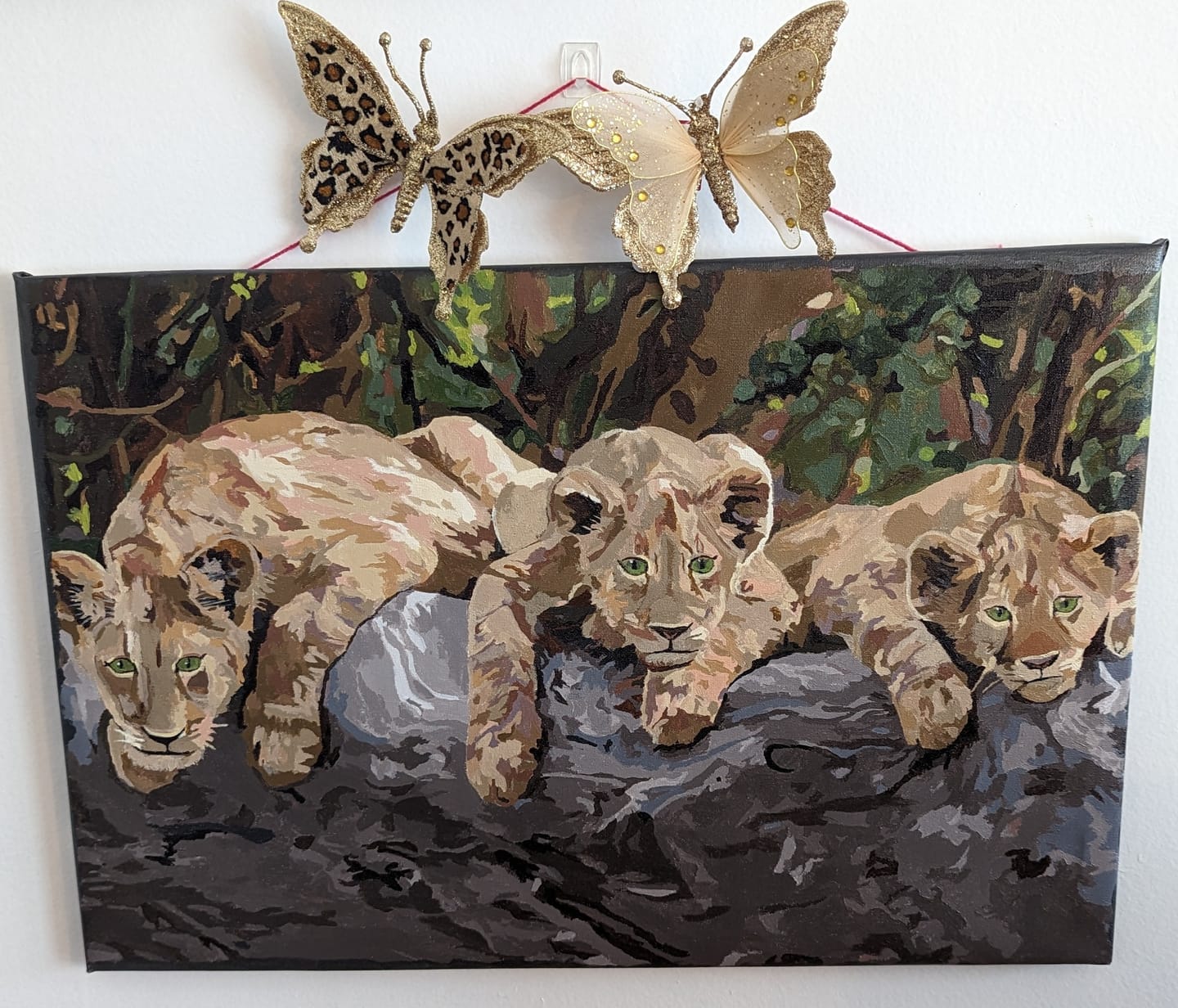 Customer photo review of Print Your Photo On Canvas - Direct Print - No Painting Required