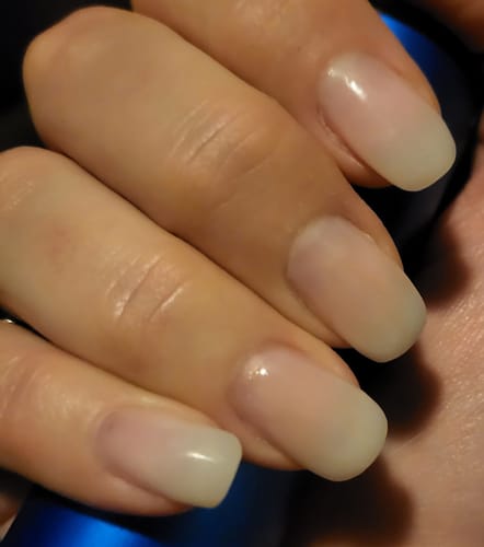 Customer photo review of Builder Gel in a Bottle, Natural Rose, Didier Lab 15ml