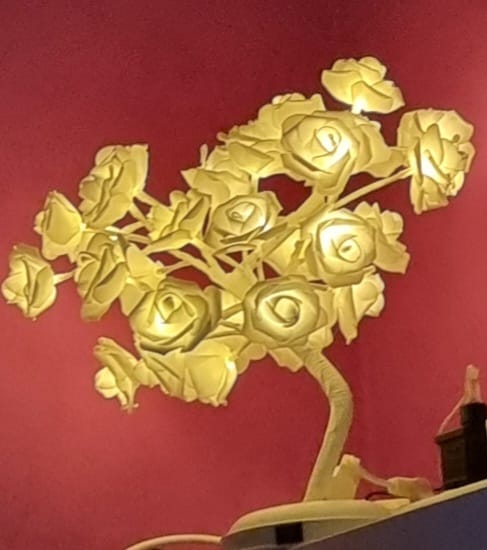 Customer photo review of Bäumlein® - mit 32 LED Rosen