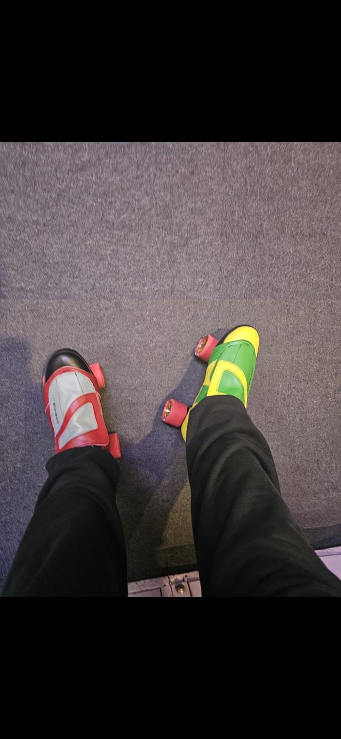 Customer photo review of JESA 608 Black Series Roller Skate Bearings