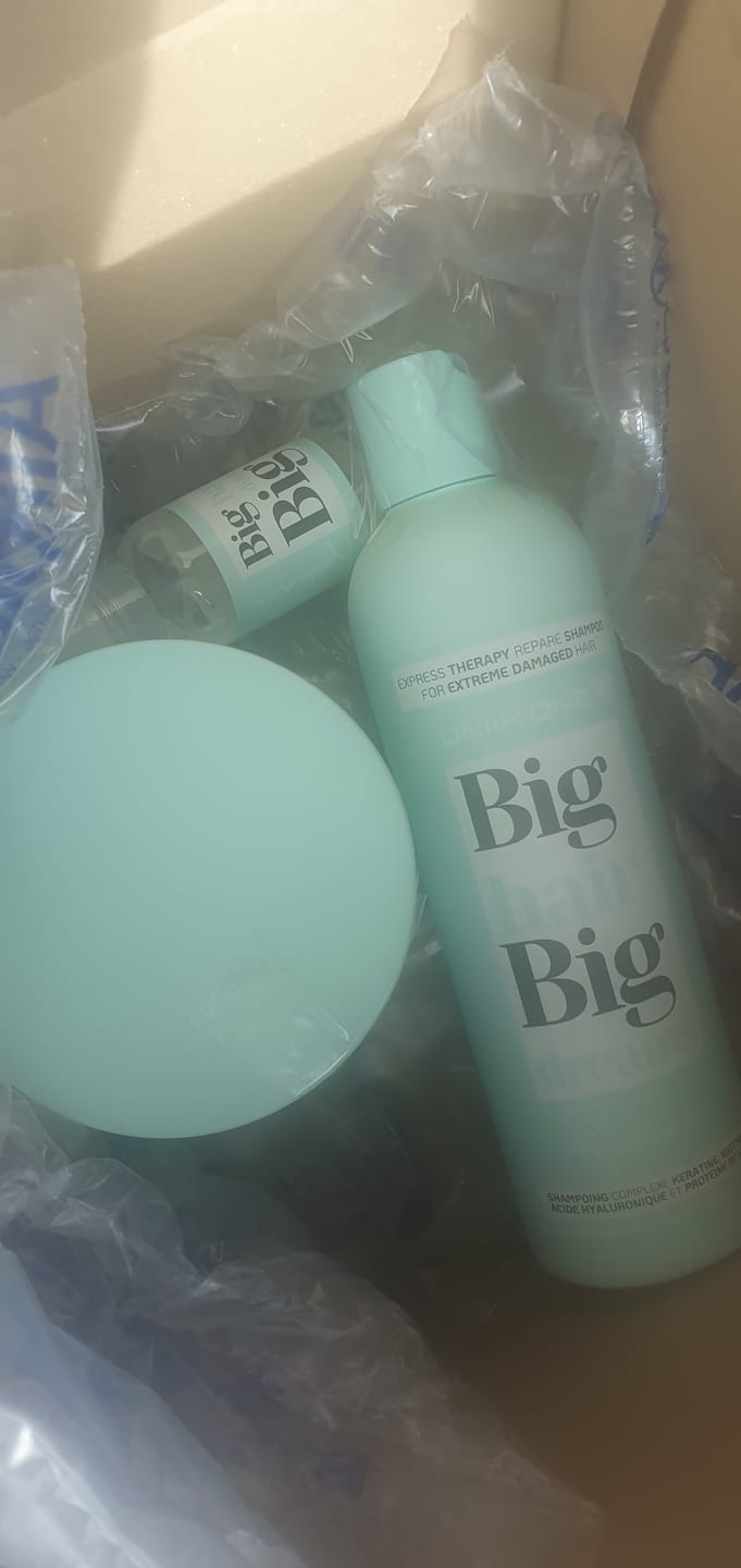 Customer photo review of Gamme Résistance - Kit Complet - Shampooing, masque et sérum