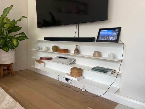 Customer photo review of FOLD Double Shelf 1000