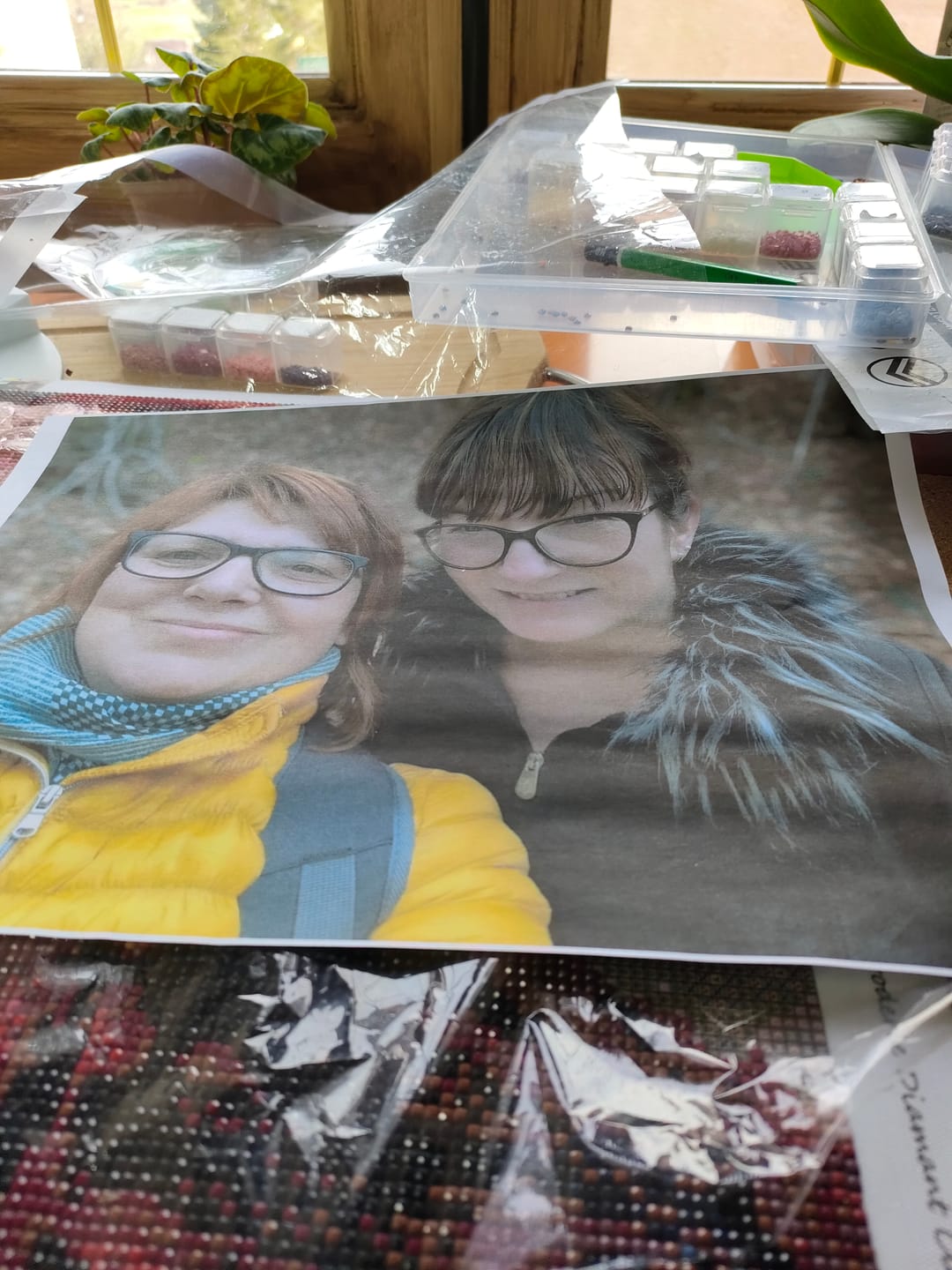 Customer photo review of Broderie Diamant Club™ Kit Personnalisé