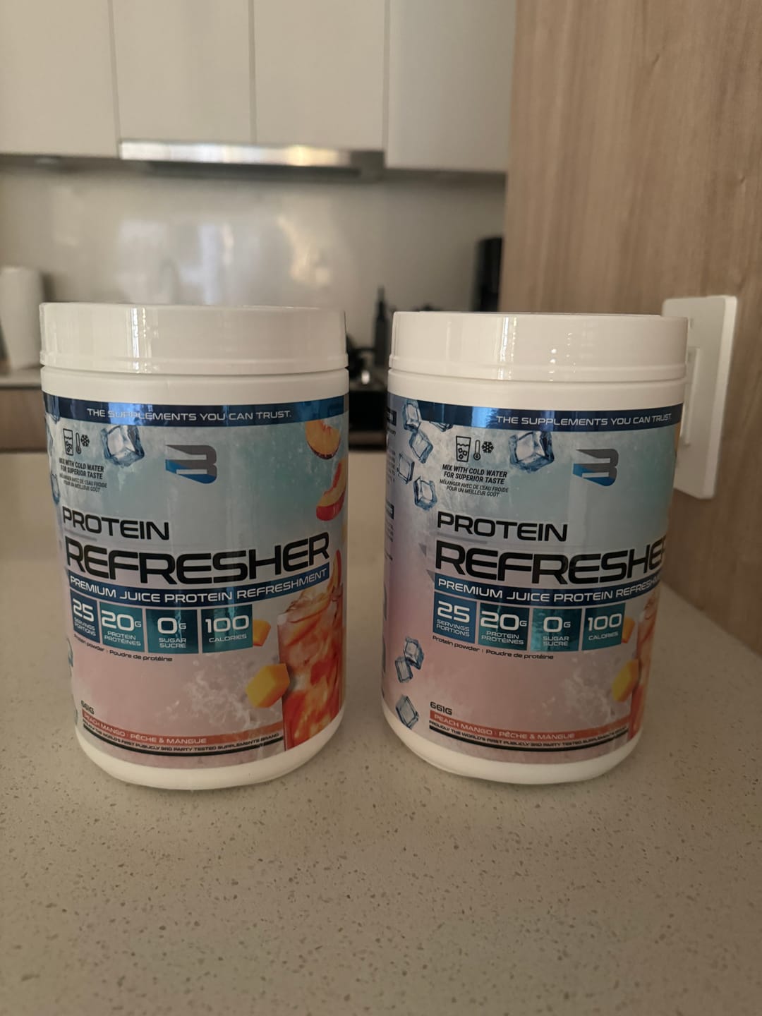 Customer photo review of Believe - Protein Refresher 656g-681g