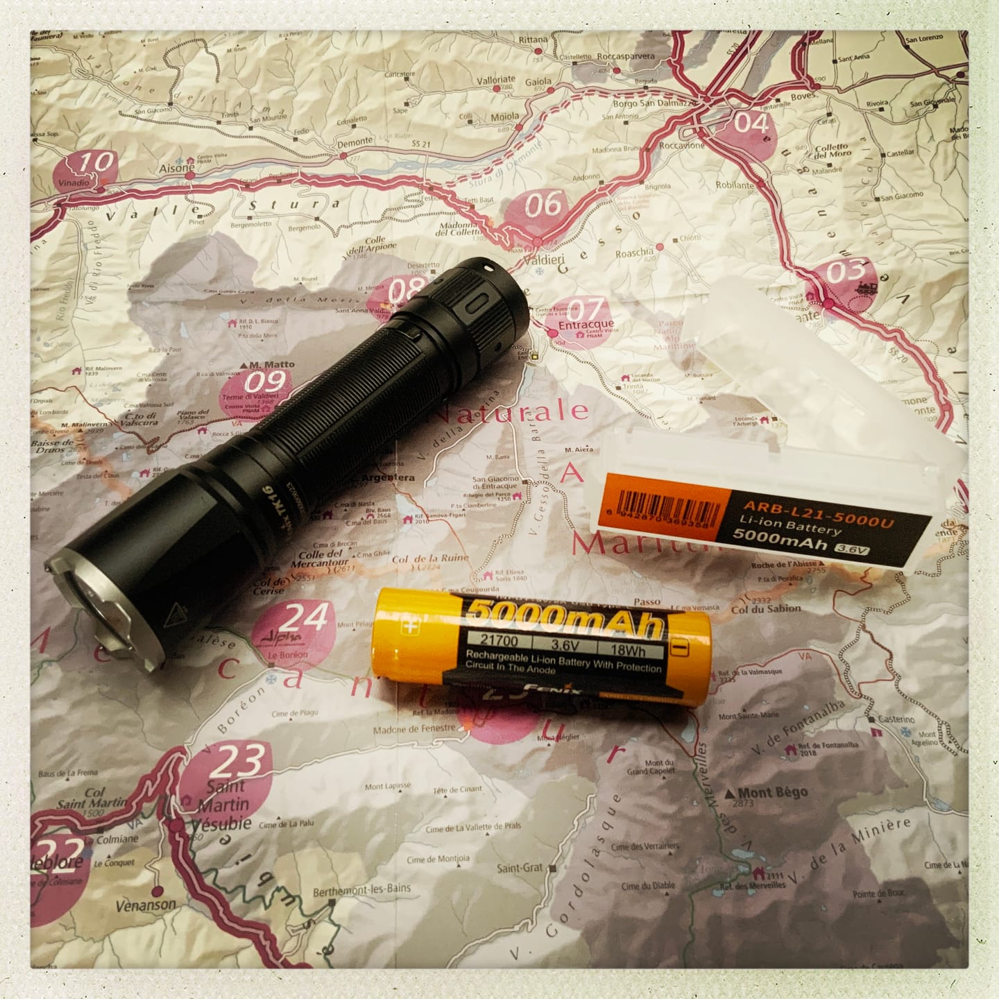 Customer photo review of Fenix ARBL21-5000U - Batterie 21700 - 3,6V 5000mAh