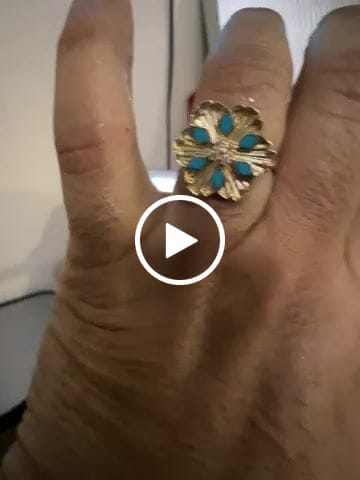 Customer video review of *NEW* 14K CZ Fancy Flower Ring JTJ™