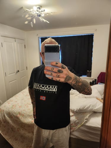 Customer photo review of Haaland T Shirt