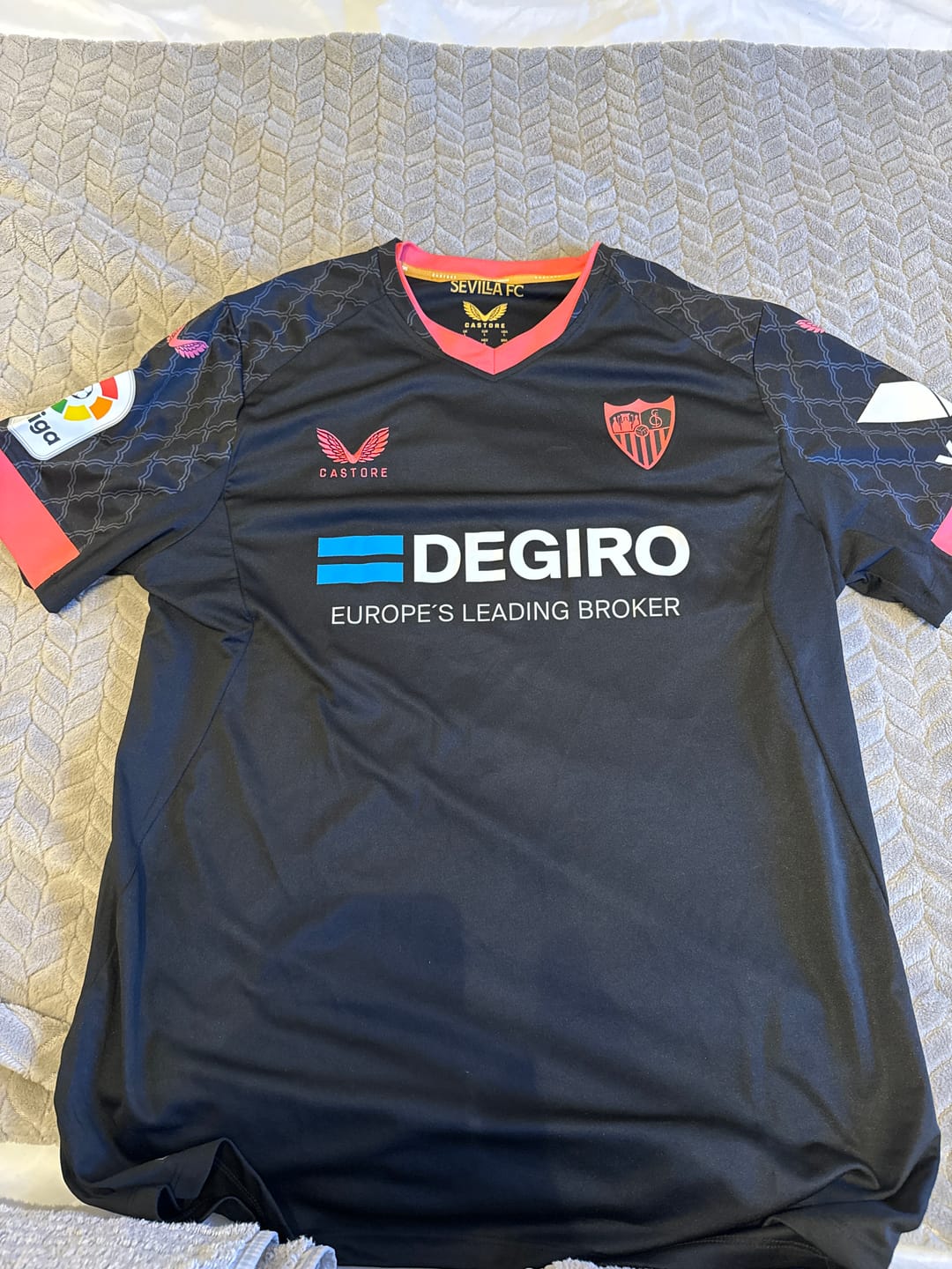 Customer photo review of Mens Secret Football Shirt