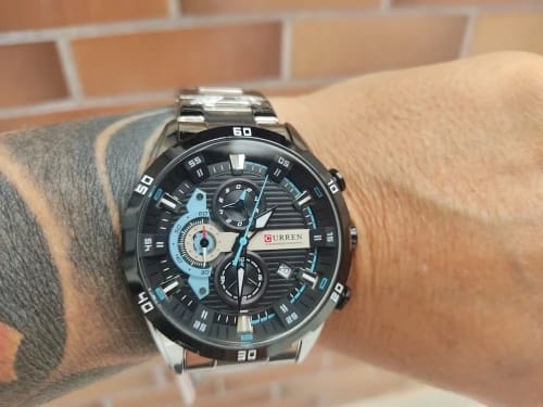 Customer photo review of Infinity Chrono Quartz Watch