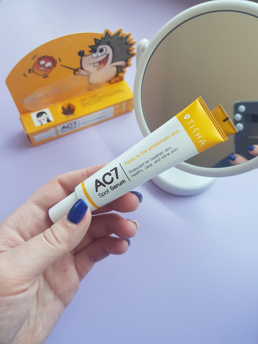 Customer photo review of Dr. Tisha AC7 Анти акне серум с микроигли