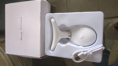 Customer photo review of 5-in-1 Sculpting Handset