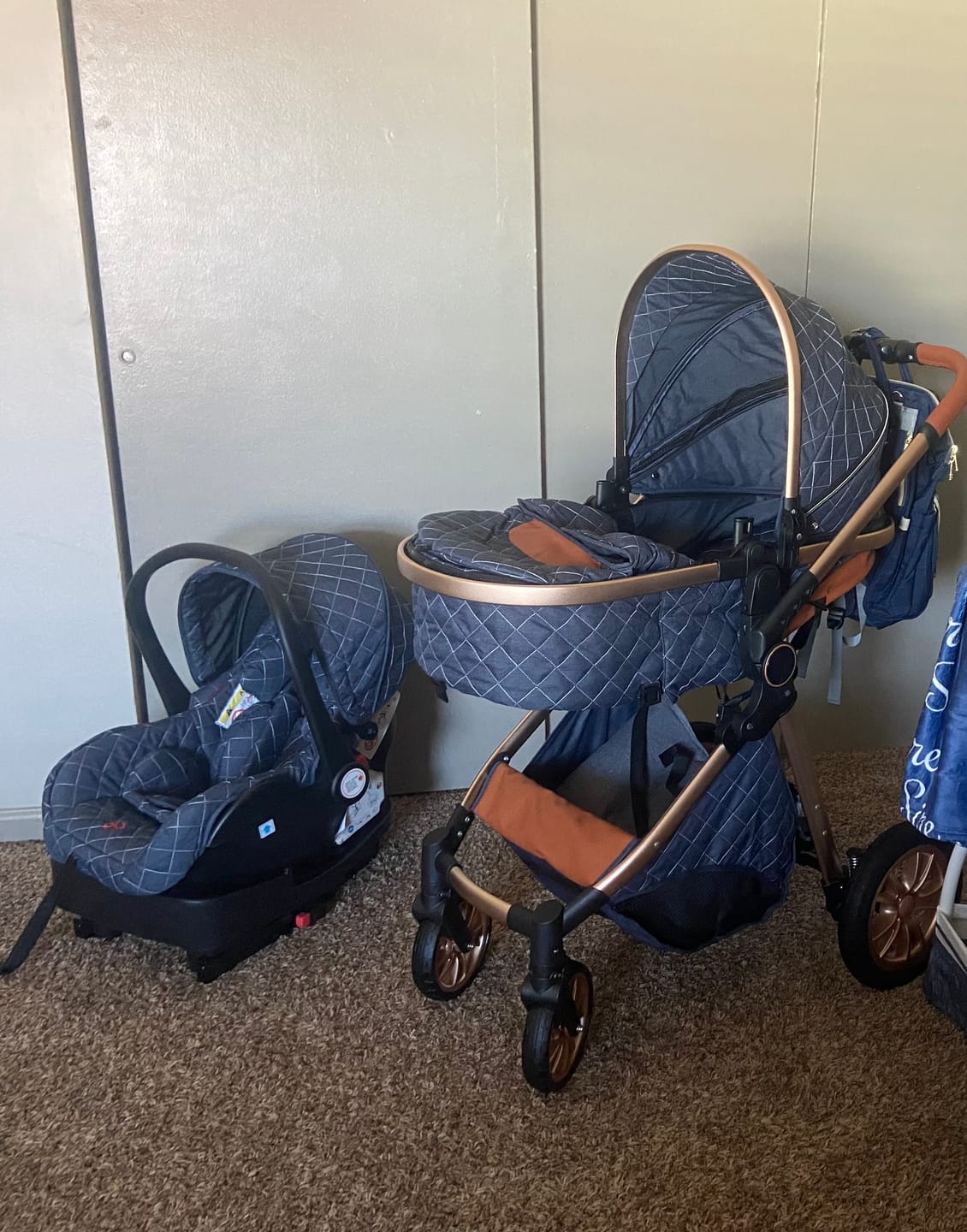 Customer photo review of Premium 3-in-1 Baby Stroller