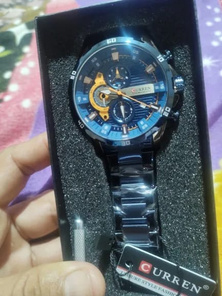 Customer photo review of Infinity Chrono Quartz Watch