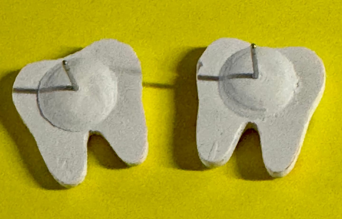 Customer photo review of Earring Post Embedder Kit