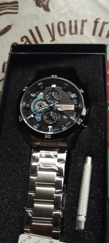 Customer photo review of Infinity Chrono Quartz Watch