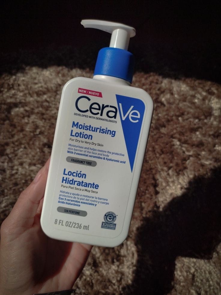 Customer photo review of Daily Moisturizing Lotion
