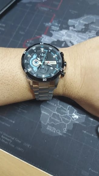 Customer photo review of Infinity Chrono Quartz Watch