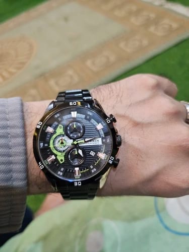 Customer photo review of Infinity Chrono Quartz Watch