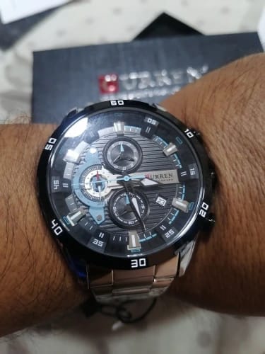 Customer photo review of Infinity Chrono Quartz Watch