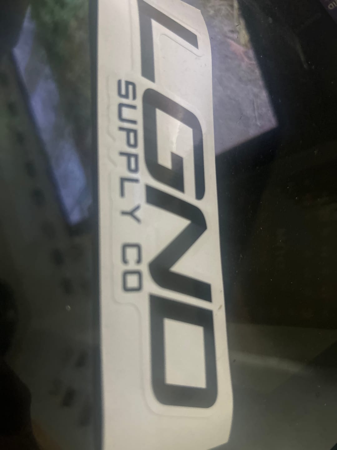 Customer photo review of LGND Decal