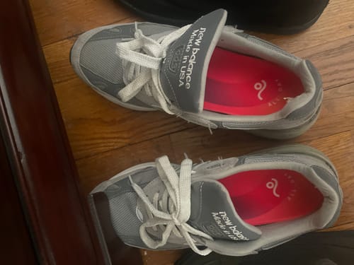 Customer photo review of Move All Day Comfort Casual Insoles