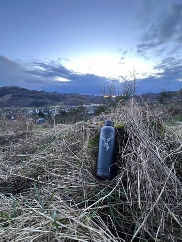 Customer photo review of Hirsch Blüten - Thermo-Trinkflasche (🌲)