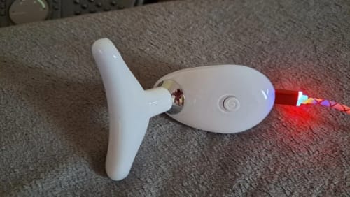 Customer photo review of 5-in-1 Sculpting Handset