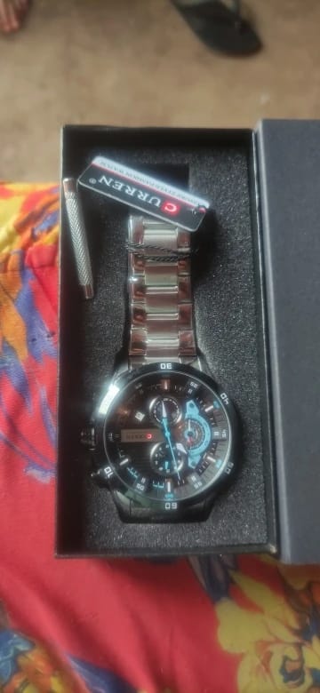 Customer photo review of Infinity Chrono Quartz Watch