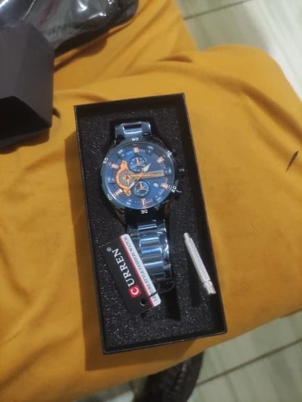Customer photo review of Infinity Chrono Quartz Watch