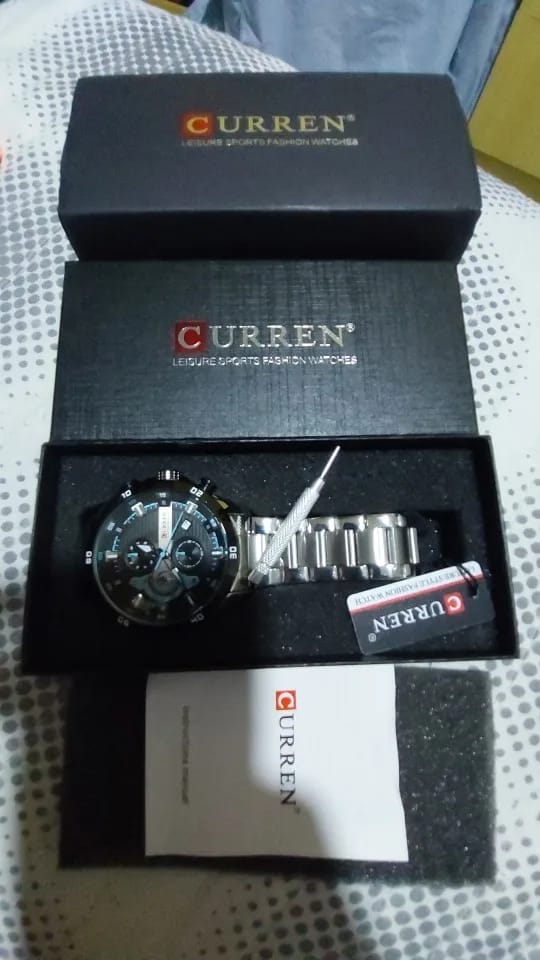 Customer photo review of Infinity Chrono Quartz Watch