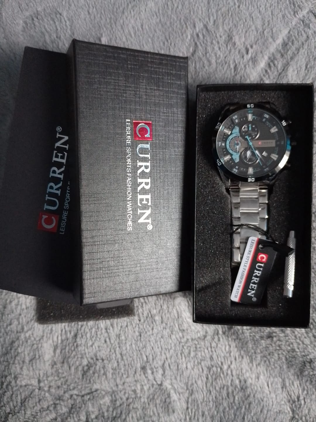Customer photo review of Infinity Chrono Quartz Watch
