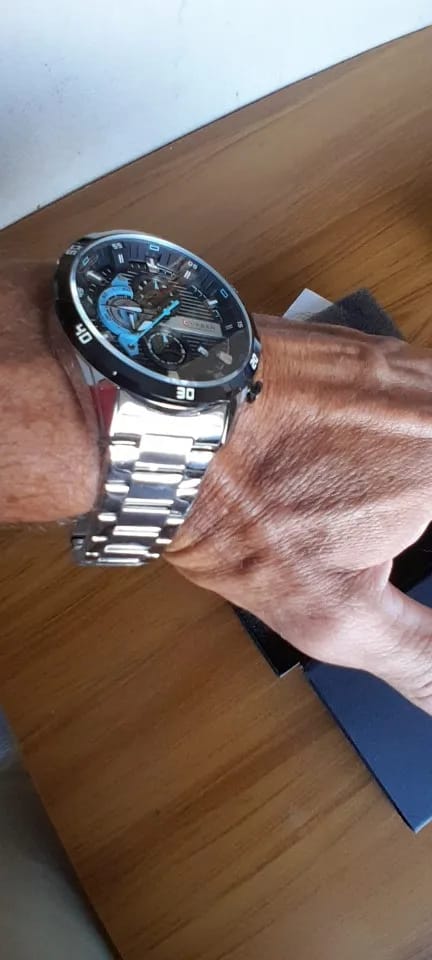 Customer photo review of Infinity Chrono Quartz Watch