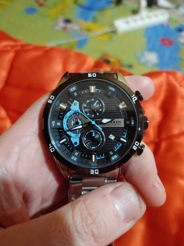 Customer photo review of Infinity Chrono Quartz Watch