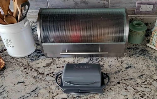 Customer photo review of Butterie, The Flip-Top Butter Dish
