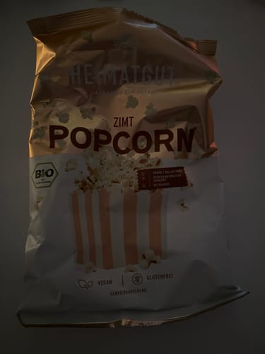 Customer photo review of Bio Popcorn Zimt