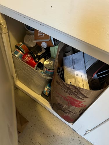 Customer photo review of R01 Compact Countertop Dishwasher