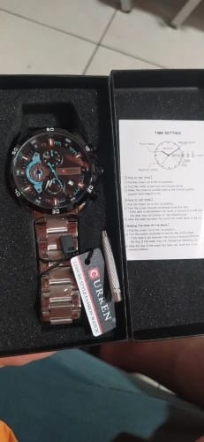 Customer photo review of Infinity Chrono Quartz Watch