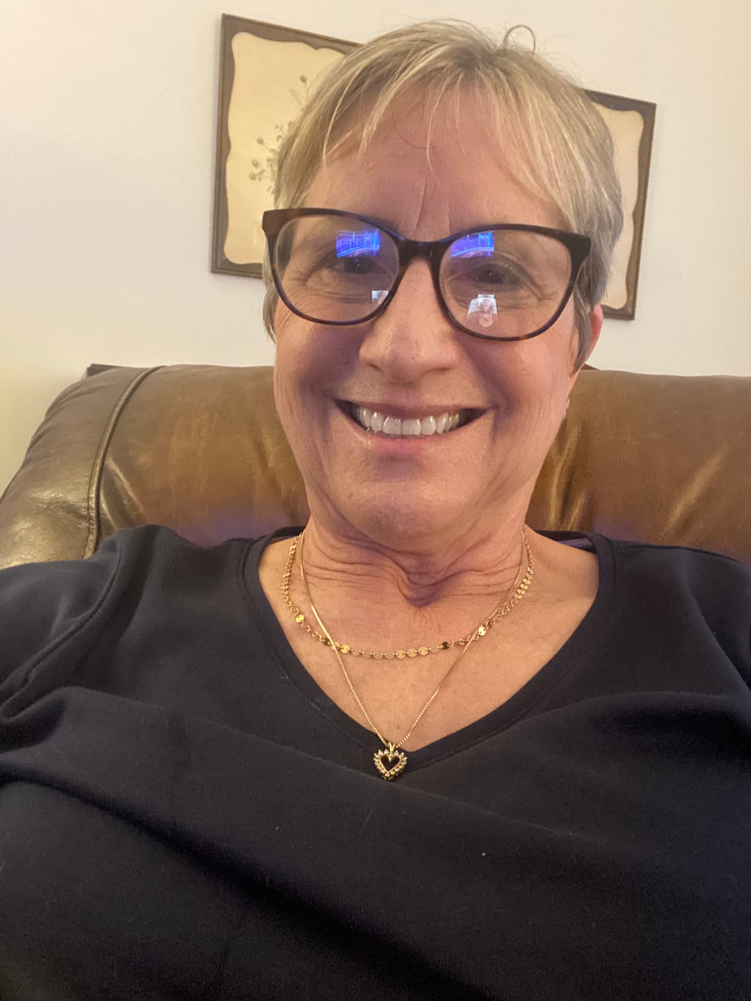 Customer photo review of THE LUX NECKLACE