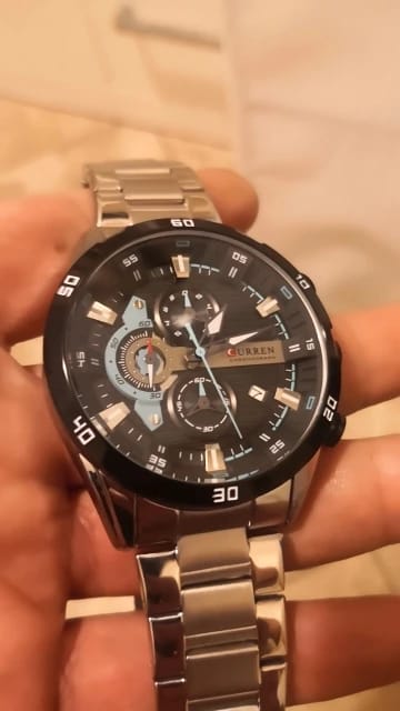 Customer photo review of Infinity Chrono Quartz Watch