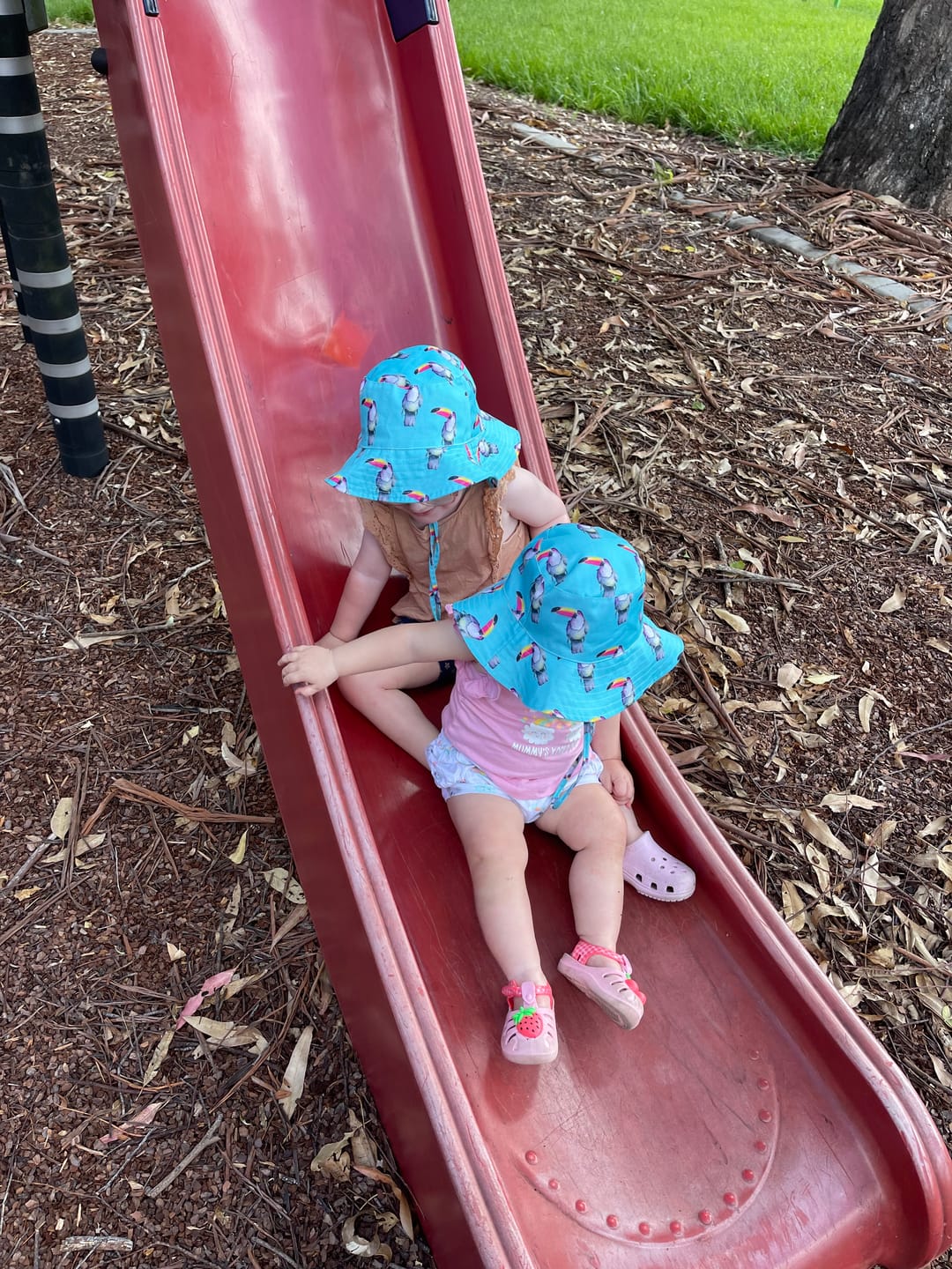 Customer photo review of Toucan Beach Hat
