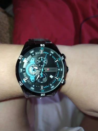 Customer photo review of Infinity Chrono Quartz Watch