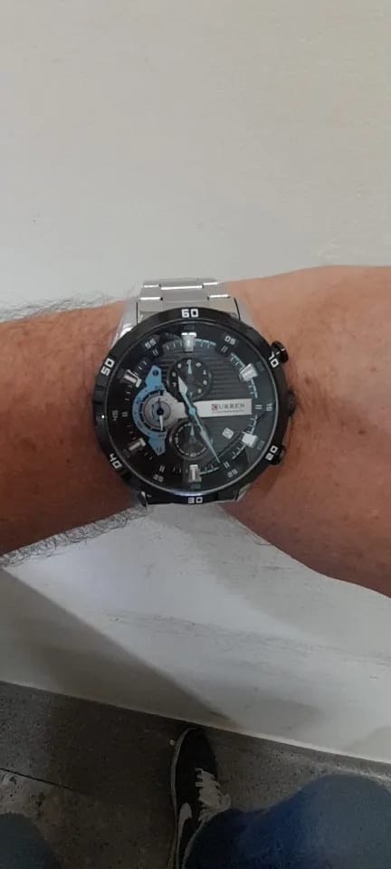 Customer photo review of Infinity Chrono Quartz Watch