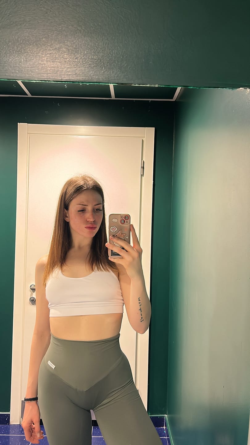 Customer photo review of Leggings Push up Gym Fashion Verde
