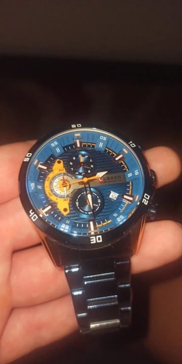 Customer photo review of Infinity Chrono Quartz Watch