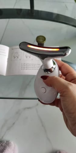 Customer photo review of 5-in-1 Sculpting Handset