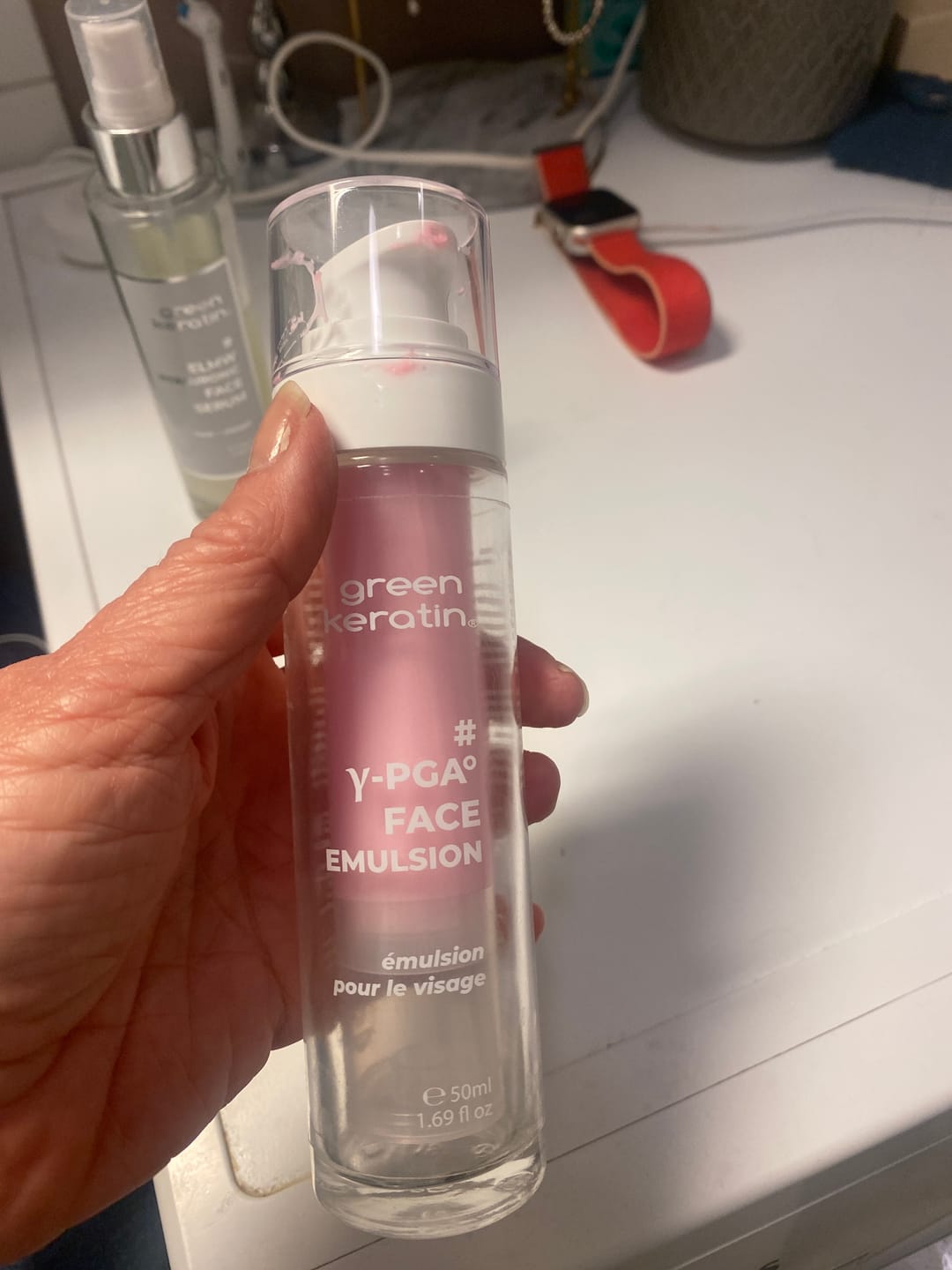 Customer photo review of Y-PGA Emulsion pour le visage, Original