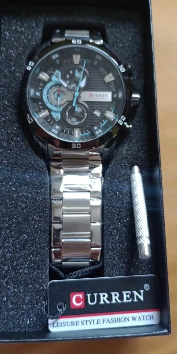 Customer photo review of Infinity Chrono Quartz Watch