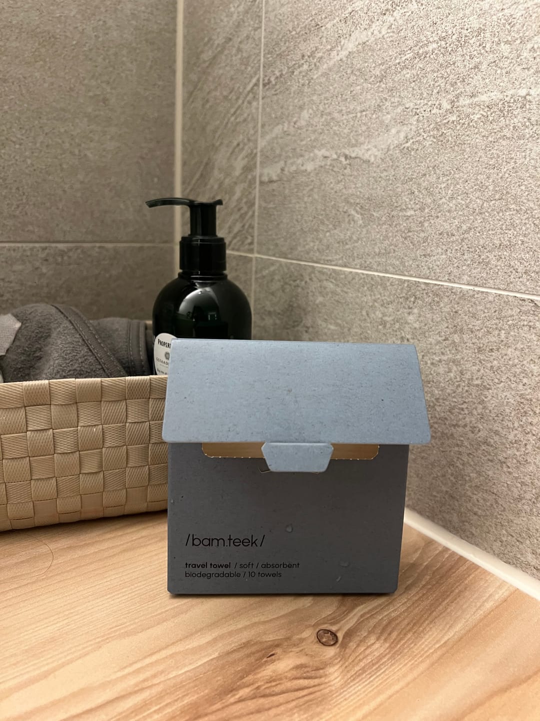 Customer photo review of Travel Towel
