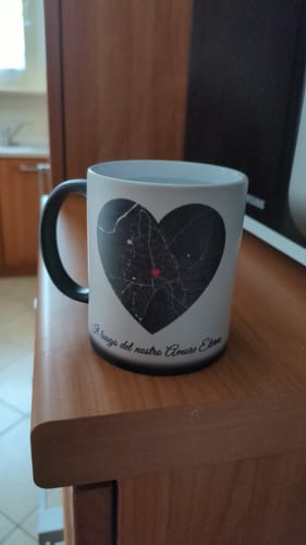Customer photo review of Tazza magica personalizzata 325ml